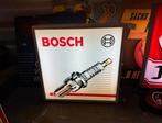 BOSCH Bougies oude reclame lichtbak, Ophalen, Gebruikt, Lichtbak of (neon) lamp