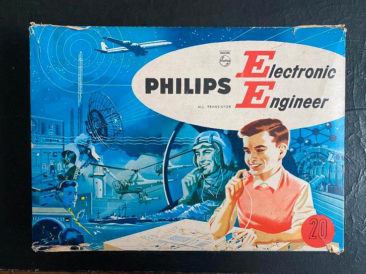 PHILIPS Electronic Engineer Bouwdoos EE - 1965, Hobby en Vrije tijd, Elektronica-componenten, Gebruikt, Ophalen of Verzenden