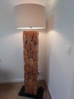 Vloerlamp, Ophalen, Zo goed als nieuw, Hout