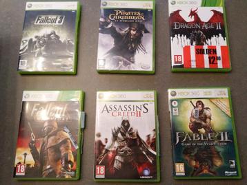 Xbox 360 spelletjes - Fallout, Fable, ... beschikbaar voor biedingen