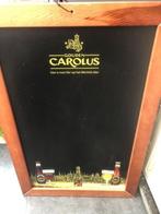 Houten reclamebord Carolus, Reclamebord, Ophalen of Verzenden