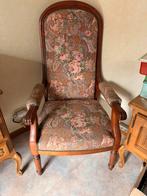 Fauteuil ancien style Napoléon III – Bois massif, Ophalen