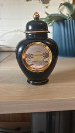 Decoratieve Japanse vaas met Chokin-kunst, Ophalen