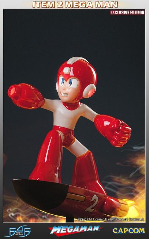 Item 2 Megaman Exclusive First 4 Figures F4F Neuf !, Collections, Statues & Figurines, Neuf, Enlèvement ou Envoi