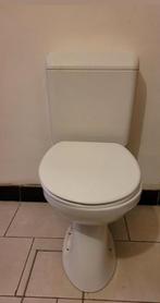 WC compleet met Geberit verticale spoelafvoer, Ophalen, Zo goed als nieuw