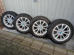 4 alu velgen BMW 16" met winterbanden en sensoren, Auto-onderdelen, Banden en Velgen, Ophalen, Gebruikt, 16 inch, Banden en Velgen