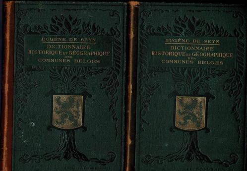 Dictionnaire historique et géographique des communes belges, Boeken, Geschiedenis | Stad en Regio, Gelezen, Ophalen of Verzenden