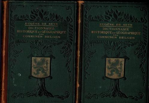 Dictionnaire historique et géographique des communes belges, Livres, Histoire & Politique, Utilisé, Enlèvement ou Envoi