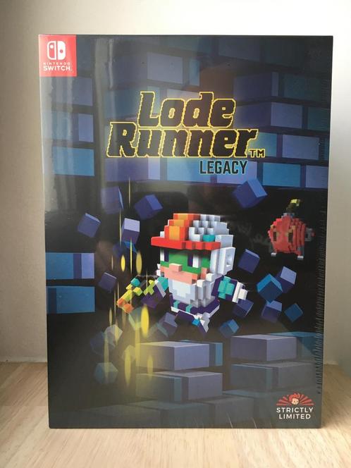 Loderunner Legacy - Collector Edition (Nintendo Switch), Games en Spelcomputers, Games | Nintendo Switch, Zo goed als nieuw, Ophalen of Verzenden