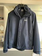 Winterjas heren met kap Jack Wolfskin en uitneembare fleece, Kleding | Heren, Ophalen, Gedragen, Maat 52/54 (L), Grijs