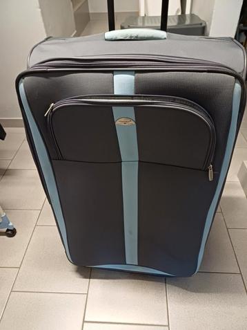 Très grande valise XL en tissus