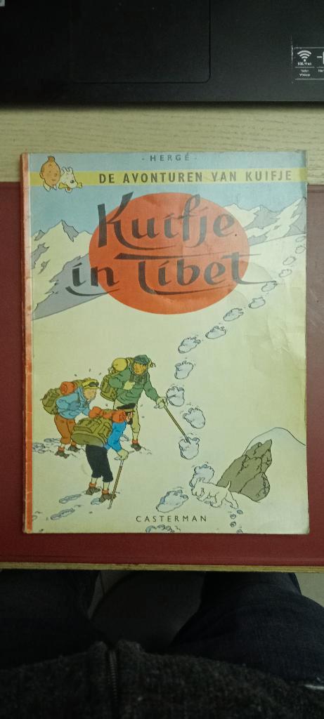 Verzamelstrip Kuifje in Tibet (1966), Boeken, Stripverhalen, Gelezen, Eén stripboek, Ophalen of Verzenden