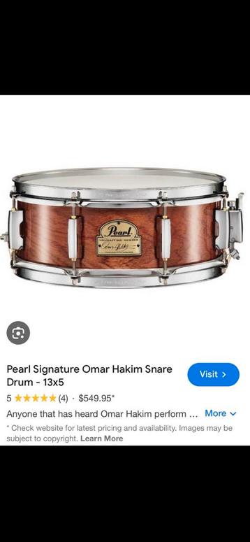 Gretsch Catalina + Pearl Omar Hakim snare + Istanbul cymbals, Muziek en Instrumenten, Ophalen, Gebruikt, Pearl