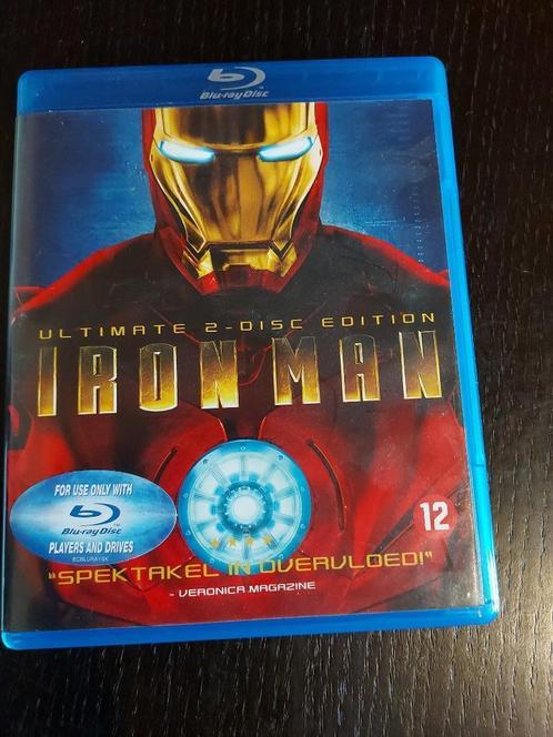 Iron Man, Cd's en Dvd's, Blu-ray, Zo goed als nieuw, Avontuur, Ophalen of Verzenden