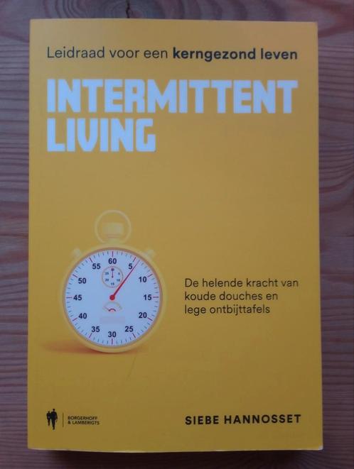 Siebe Hannosset - Intermittent Living, Livres, Santé, Diététique & Alimentation, Utilisé, Enlèvement ou Envoi