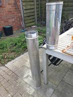 Enkelwandige inox buis 150, Ophalen of Verzenden, Zo goed als nieuw, Inox