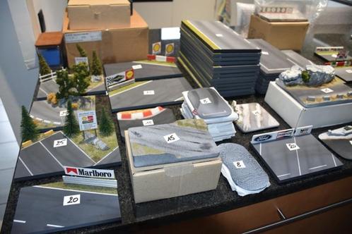 Diorama's geschikt voor presentatie modelauto's 1:43 en 1:18, Hobby en Vrije tijd, Modelauto's | 1:43, Zo goed als nieuw, Overige typen