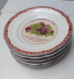 Service 8 Assietes dessert Gien, Enlèvement, Comme neuf, Autres styles, Assiettes(s)