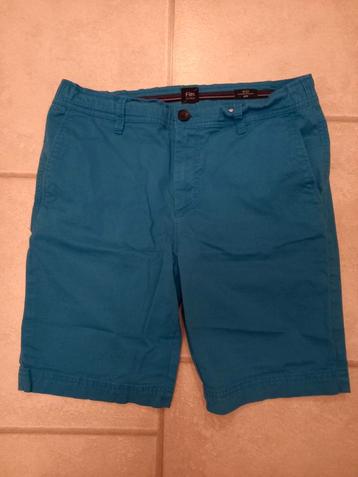 Heren short blauw - Flex go slim - C&A - Maat 33 beschikbaar voor biedingen