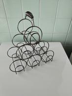 Wijn Rekje Zes flessen AFHALING LEES BESCHRIJVING, Ophalen, Gebruikt