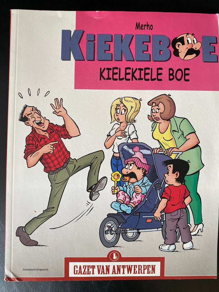 Merho - Kiekeboe - “ Kielekiele Boe “ - Gazet van Antwerpen, Eén stripboek, Ophalen of Verzenden, Zo goed als nieuw