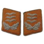 Wehrmacht - Luftwaffe - 'Kragenspiegel Hauptmann' - Nachrich, Ophalen of Verzenden, Luchtmacht, Embleem of Badge