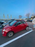 Fiat 500 cabrio, Auto's, Fiat, 4 zetels, Zwart, Cabriolet, Leder