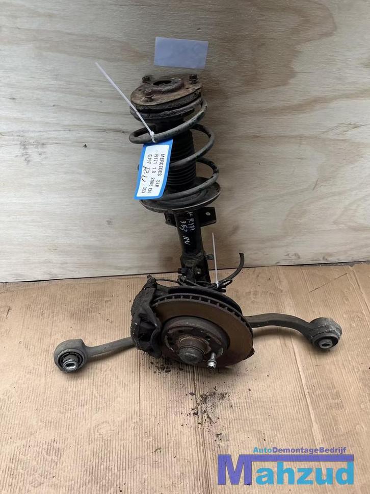 MERCEDES SLK R171 Rechts voor fusee wiellager remklauw 2005-, Auto-onderdelen, Ophanging en Onderstel, Mercedes-Benz, Gebruikt