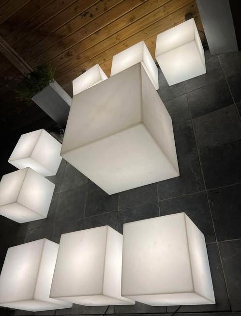 Slibe cubo licht kubus te koop!, Tuin en Terras, Tuinsets en Loungesets, Zo goed als nieuw, Tuinset, Stoel, Ophalen