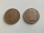 2 pièces 5 francs 1969 Belgique