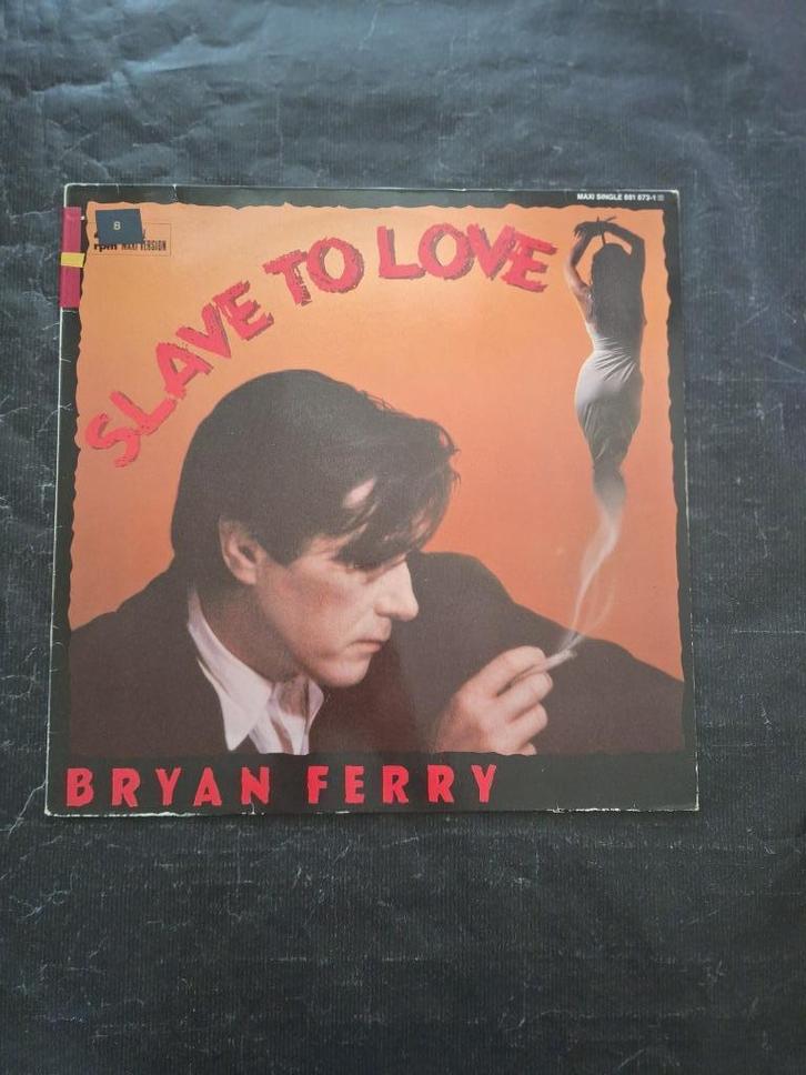 BRYAN FERRY "Slave to Love" maxi LP singel (1985), Cd's en Dvd's, Vinyl | Pop, Gebruikt, 1980 tot 2000, 12 inch, Verzenden
