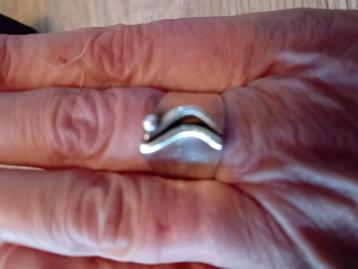 Prachtige en aparte 925 zilveren ring van Raf Speybrouck.  beschikbaar voor biedingen