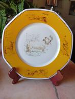 Rare assiette à dessert Hermès .Chiens courants et chiens d, Ophalen
