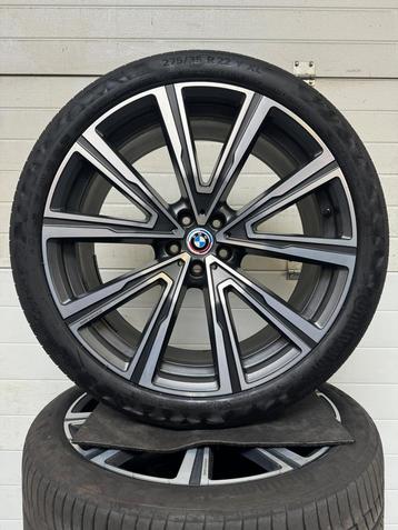 DEMO 22’’ BMW X5 X6 G05 G06 VELGEN ZOMERBANDEN ORIG SET TPMS beschikbaar voor biedingen