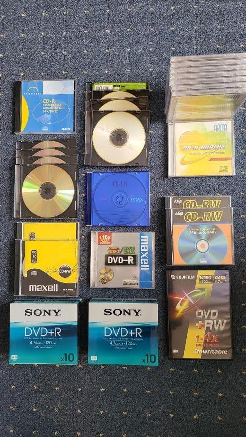CD-R/CD-RW/DVD-R/DVD+R/DVD+RW-schijf, Computers en Software, Optische drives, Nieuw, MacOS, Windows, Cd, Dvd, Ophalen