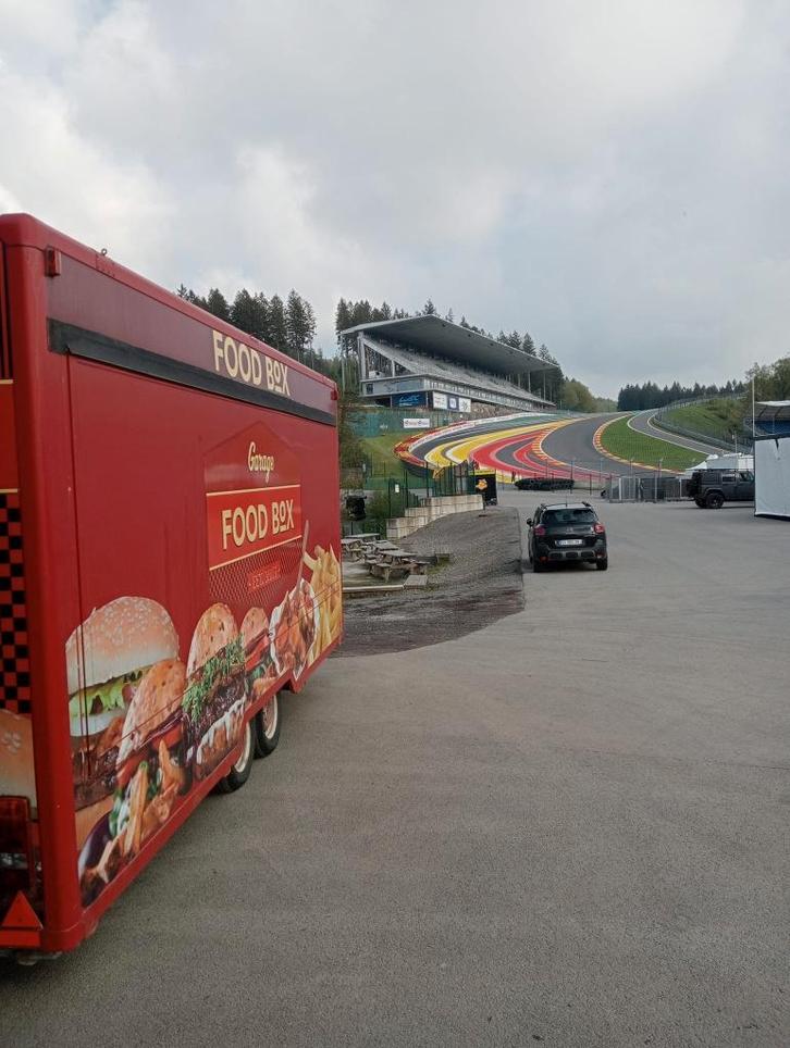 Foodtruck-aanhangwagen, Auto diversen, Aanhangers en Bagagewagens, Gebruikt, Ophalen