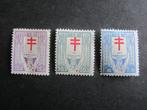 Timbres Belgique - N234 à 236 (x), Spoor van plakker, Frankeerzegel, Ophalen of Verzenden, Postfris