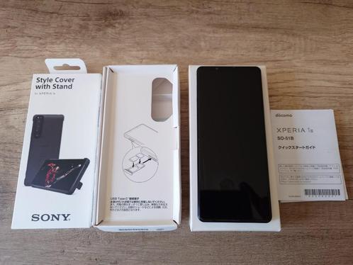 Sony Xperia 1 III (2021 docomo 5G) + Originele Sony Style Co, Telecommunicatie, Mobiele telefoons | Sony, Zo goed als nieuw, Zonder abonnement