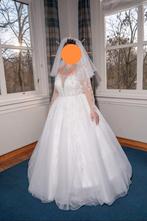 Prachtige trouwjurk- Nieuwstaat, Ophalen of Verzenden, Zo goed als nieuw, Wit, Trouwjurk