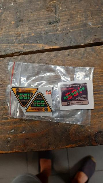 Set reynolds 531 stickers beschikbaar voor biedingen