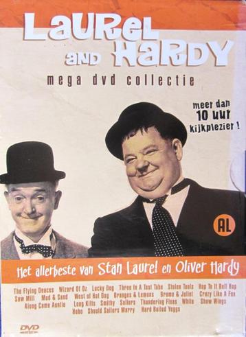 PRACHTIGE DVD BOX- KOMISCH- LAUREL & HARDY (6 DVD'S) beschikbaar voor biedingen