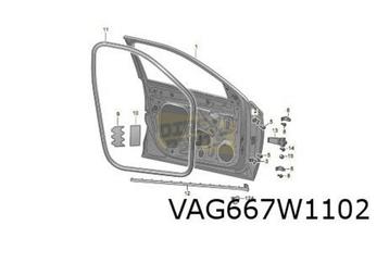 Skoda Kamiq (9/19-1/24) Voorportier Rechts Origineel! 658831 beschikbaar voor biedingen