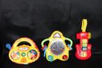 3 x VTech : baby radio , magische zeester & vriendjes gitaar, Enlèvement ou Envoi, Utilisé, 6 mois à 2 ans
