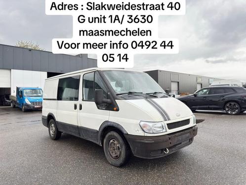 Ford Transit 2.0 tdci - LICHTE VRACH Dubbele cabine 6 PL, Auto's, Ford, Bedrijf, Te koop, Transit, ABS, Airbags, Airconditioning