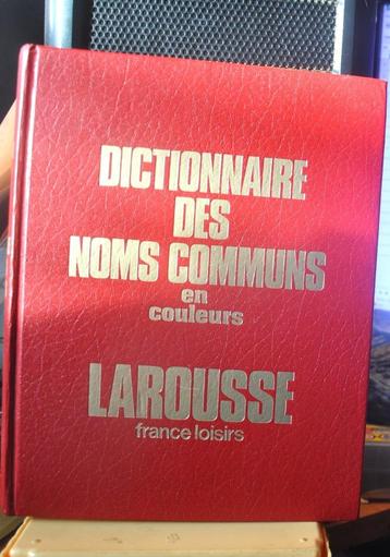 dictionnaire des noms communs en couleur (x2305) beschikbaar voor biedingen