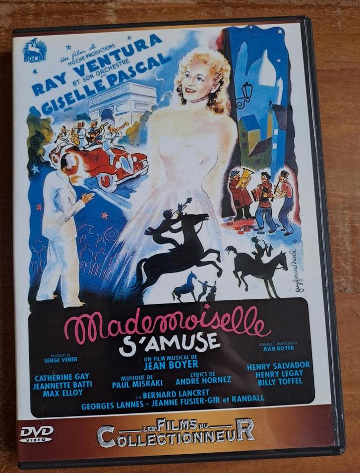 Mademoiselle s'amuse - Giselle Pascal - Ray Ventura, Cd's en Dvd's, Dvd's | Komedie, Gebruikt, Overige genres, Ophalen of Verzenden