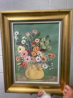 Schilderij bloemen D’Haeseleer., Antiek en Kunst, Ophalen