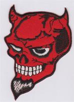 Satan Devil stoffen opstrijk patch embleem #1, Motoren, Verzenden
