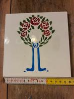 Oude retro tegels vintage, Ophalen