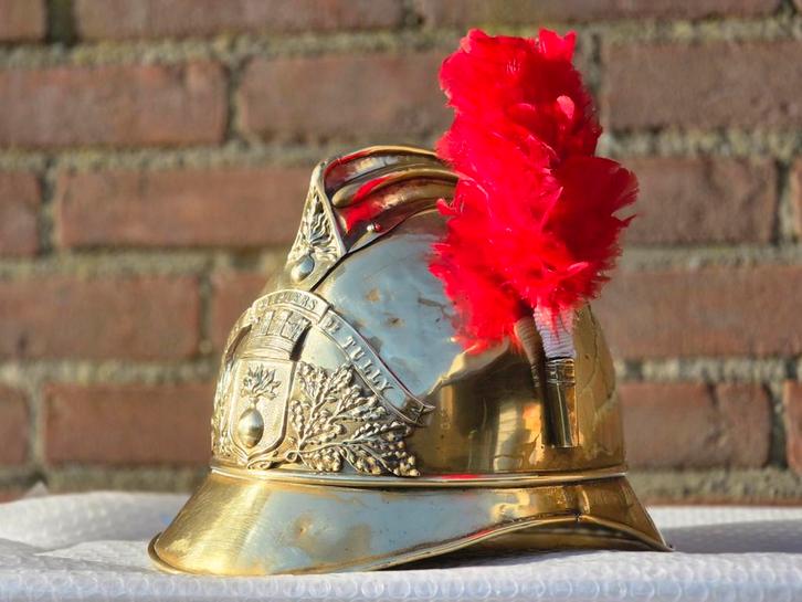 Casque de sapeurs-pompiers français, casque pompier, Collections, Objets militaires | Général, Enlèvement ou Envoi